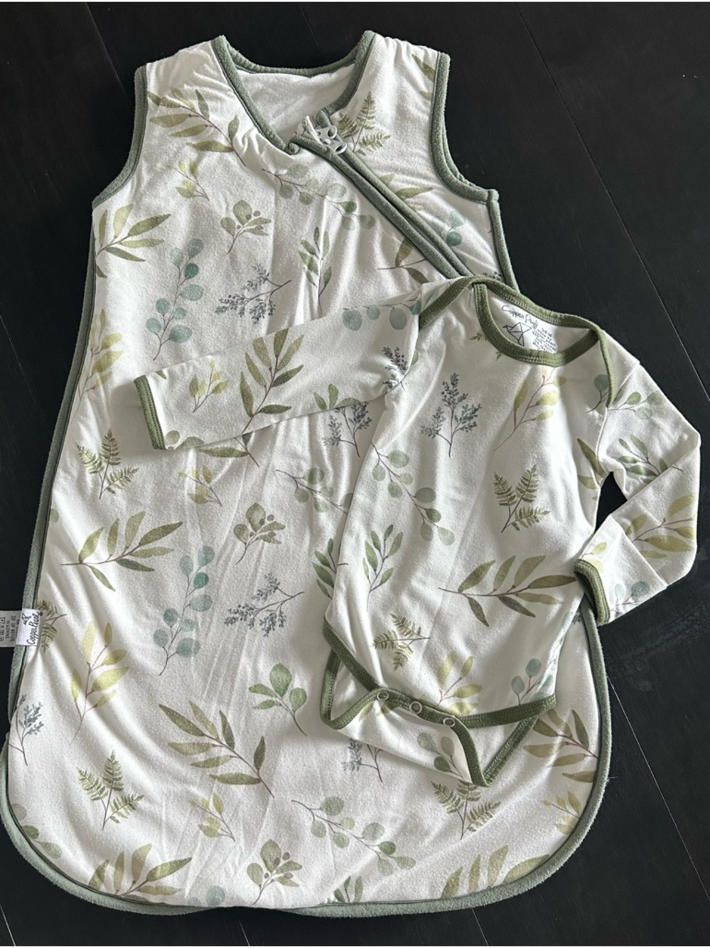 Copper Pearl (Haven) Sleep Sack and Bodysuit